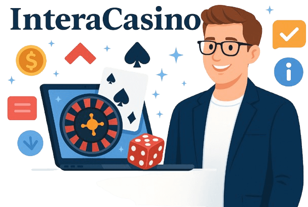 Interacasino home page Interacasino home page